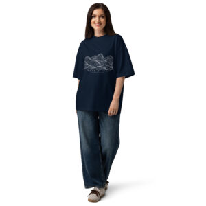 Move With It Oversized High Neck Tee